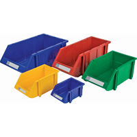 Stack & Hang Bin, 7-7/8" W x 7" H x 17-11/16" D, Red Rock Safety Industrial Ltd