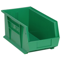 Ultra Stack & Hang Bin, 8-1/4" W x 7" H x 14-3/4" D, Green Rock Safety Industrial Ltd