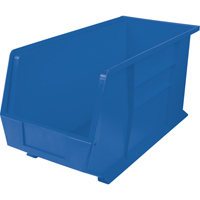 Ultra Stack & Hang Bin, 8-1/4" W x 9" H x 18" D, Blue Rock Safety Industrial Ltd