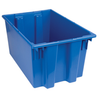 Contenants Stack & Nest, 12" x 23,5" x 15,5", Bleu Rock Safety Industrial Ltd