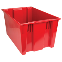 Contenants Stack & Nest, 15" x 29,5" x 19,5", Rouge Rock Safety Industrial Ltd