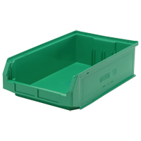 Contenants g&eacute;ants empilables, 12,375" la x 19,75" p x 5,875" h, Vert Rock Safety Industrial Ltd