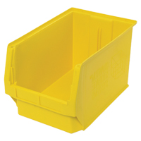 Contenants g&eacute;ants empilables, 12,375" la x 19,75" p x 11,875" h, Jaune Rock Safety Industrial Ltd