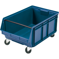 Mobile Giant Stacking Bin, 11-7/8" H x 18-3/8" W x 29" D, 150 lbs. Capacity, Blue Rock Safety Industrial Ltd