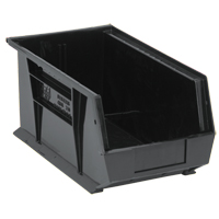 Ultra Stack & Hang Bin, 8-1/4" W x 7" H x 14-3/4" D, Black Rock Safety Industrial Ltd