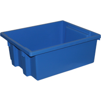 Contenants De Rangement Stack-N-Nest, 6" x 15,25" x 12,25", Bleu Rock Safety Industrial Ltd