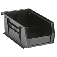 Ultra Stack & Hang Bin, 4-1/8" W x 3" H x 7-3/8" D, Black Rock Safety Industrial Ltd