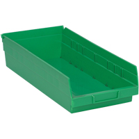 Bacs pour tablette, 8-1/8" la x 4" H x 17-7/8" p, Vert, Capacit&eacute; 40 lb Rock Safety Industrial Ltd