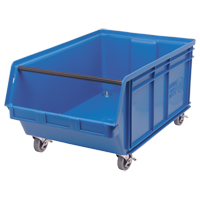 Bac mobile MAGNUM, 14-7/8" ha x 18-3/8" la x 29" p, Capacit&eacute; de 150 lb, Bleu Rock Safety Industrial Ltd