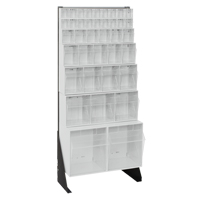 Support pour bacs basculants, 23-5/8" la x 8" p x 52" h, 38 tiroirs Rock Safety Industrial Ltd