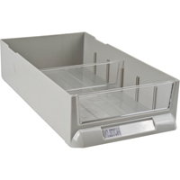 Replacement Drawer for KPC-100 Parts Cabinets, Plastic, 6-3/8" W x 11-3/10" D x 2-11/16" H, Grey Rock Safety Industrial Ltd