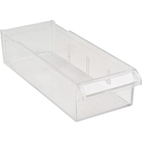 Replacement Drawer for KPC-500 Parts Cabinets, Plastic, 3-1/2" W x 8-5/8" D x 2-7/10" H, Clear Rock Safety Industrial Ltd