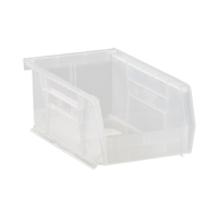 Ultra Stack & Hang Bin, 4-1/8" W x 3" H x 7-3/8" D, Clear Rock Safety Industrial Ltd