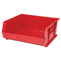Bac empilable & &agrave; suspendre, 16-1/2" la, 7" h x 14-3/4" p, Rouge Rock Safety Industrial Ltd