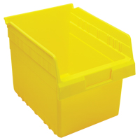 Bacs pour &eacute;tag&egrave;re Store-Max, 8-3/8" la x 8" H x 11-5/8" p, Jaune, Capacit&eacute; 44 lb Rock Safety Industrial Ltd