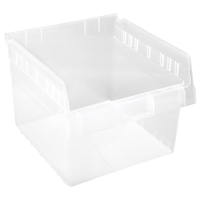 Bacs pour &eacute;tag&egrave;re Store-Max, 11-1/8" la x 8" H x 11-5/8" p, Transparent, Capacit&eacute; 44 lb Rock Safety Industrial Ltd
