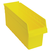 Bacs pour &eacute;tag&egrave;re Store-Max, 6-5/8" la x 8" H x 17-7/8" p, Jaune, Capacit&eacute; 56 lb Rock Safety Industrial Ltd