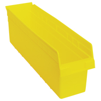 Bacs pour &eacute;tag&egrave;re Store-Max, 6-5/8" la x 8" H x 23-5/8" p, Jaune, Capacit&eacute; 68 lb Rock Safety Industrial Ltd