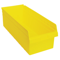 Bacs pour &eacute;tag&egrave;re Store-Max, 11-1/8" la x 8" H x 23-5/8" p, Jaune, Capacit&eacute; 68 lb Rock Safety Industrial Ltd