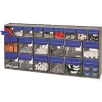 Compartiments pour bacs inclinables, 23-5/8" la x 3-5/8" p x 11-1/6" h, 21 tiroirs Rock Safety Industrial Ltd