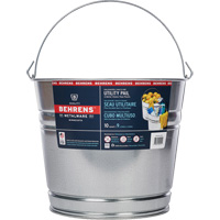 Pail, Galvanized Steel, 9 L Rock Safety Industrial Ltd