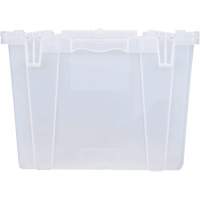 Bac emboîtable FP243C FliPak, 26,9" x 16,9" x 12,1", Transparent Rock Safety Industrial Ltd