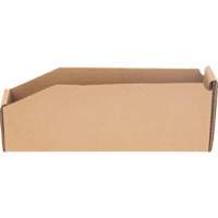 Boîtes profondes en carton ondul&eacute;, 1-15/16" la x 11-1/4" p x 4-1/2" h, Beige Rock Safety Industrial Ltd