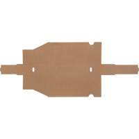 Boîtes profondes en carton ondul&eacute;, 1-15/16" la x 11-1/4" p x 4-1/2" h, Beige Rock Safety Industrial Ltd