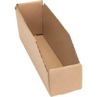 Boîtes profondes en carton ondul&eacute;, 2-7/8" la x 11-1/4" p x 4-1/2" h, Beige Rock Safety Industrial Ltd