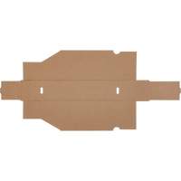 Boîtes profondes en carton ondul&eacute;, 2-7/8" la x 11-1/4" p x 4-1/2" h, Beige Rock Safety Industrial Ltd