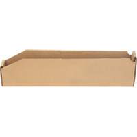 Boîtes profondes en carton ondul&eacute;, 2-7/8" la x 17-1/4" p x 4-1/2" h, Beige Rock Safety Industrial Ltd