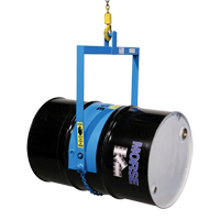 Leveurs de baril - Inclinaison manuelle, Baril de 55 gal. US (45 gal. imp.), Capacit&eacute; 800 lb/363 kg Rock Safety Industrial Ltd