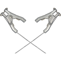Assemblages robustes de c&acirc;bles de masse et de mise &agrave; la terre - Raccordement &agrave; deux pinces Rock Safety Industrial Ltd