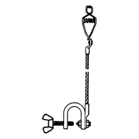 Assemblages l&eacute;gers de c&acirc;bles de masse et de mise &agrave; la terre - Pinces crocodile & petites pinces en c Rock Safety Industrial Ltd