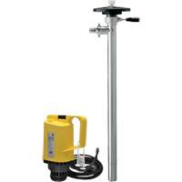 Pompes &agrave; tambour &eacute;lectriques, Acier inoxydable, 51 gal./min Rock Safety Industrial Ltd