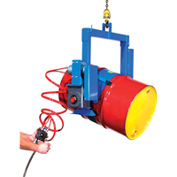 BASCULE BARIL POUDRE MOTEUR AIR, Baril de 55 gal. US (45 gal. imp.), Capacit&eacute; 1500 lb/680 kg Rock Safety Industrial Ltd