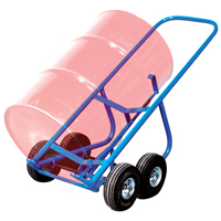 Diable &agrave; barils pour terrain accident&eacute;, Fabriqu&eacute; en Acier, 30 - 85 gal. US (25 - 70,8 gal. imp.) Rock Safety Industrial Ltd