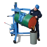 Basculeur - palettiseurs pour barils, 55 gal. US (45 gal. imp.) Rock Safety Industrial Ltd