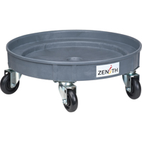 Leak Containment Drum Dolly, 24.25" dia. X 8.625" H, 1.5 US Gal. Spill Cap. Rock Safety Industrial Ltd