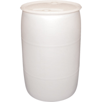 Polyethylene Drums, 55 US gal (45 imp. gal.), Closed Top, Natural Rock Safety Industrial Ltd