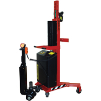 Manipulateur ergonomique de baril &agrave; lev&eacute;e et entraînement motoris&eacute;s, DM-100-PLD, 30 - 85 gal. US (25 - 70 gal. imp.) Rock Safety Industrial Ltd