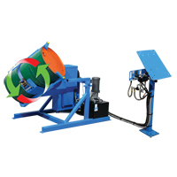 Basculeur de baril Tilt to Load, 55 gal. US (45 gal. imp.) Capacit&eacute;, Vitesse variable, 2 CV Rock Safety Industrial Ltd