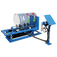 M&eacute;langeur de baril Hydra-Lift, 55 gal. US (45 gal. imp.) Capacit&eacute;, Vitesse variable, 1 CV Rock Safety Industrial Ltd