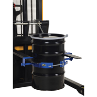 Anneau de bascule pour baril, Baril de 55 gal. US (45 gal. imp.), Capacit&eacute; 1200 lb/ 544 kg Rock Safety Industrial Ltd