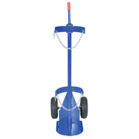 Chariot pour bouteille de gaz, Roues Pneumatique, Base de 12" la x 15-1/2" lo, 500 lb Rock Safety Industrial Ltd