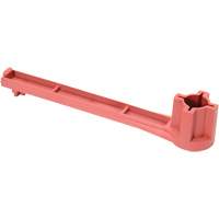 Cl&eacute; pour bouchon-&eacute;crou sp&eacute;cialis&eacute;e &agrave; un seul c&ocirc;t&eacute;, Ouverture de 1-1/4", Poign&eacute;e 8", Nylon anti&eacute;tincelles Rock Safety Industrial Ltd