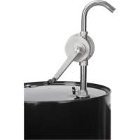 Pompe rotative pour baril, Acier inoxydable, Pour capacit&eacute; 55 gal., 12 oz/course Rock Safety Industrial Ltd