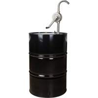 Pompe rotative pour baril, Acier inoxydable, Pour capacit&eacute; 55 gal., 12 oz/course Rock Safety Industrial Ltd