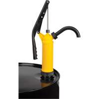 Pompe &agrave; baril de type levier, Polypropyl&egrave;ne, 14 oz/course, Pour barils de 5-55 gal. Rock Safety Industrial Ltd
