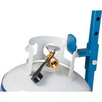 Chariot &agrave; cylindres, Roues Anticrevaison, Base de 15-1/2" W x 14-1/4" L, 600 lb Rock Safety Industrial Ltd